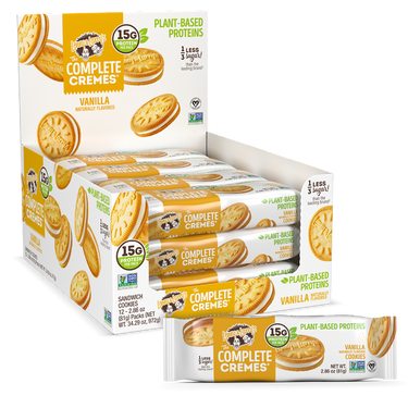 Vanilla - 2.86oz Pack- 6 Cookies (Box of 12)